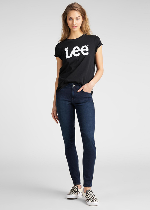 Damskie Spodnie Dzinsowe Lee Scarlett Wheaton - L526RKIN