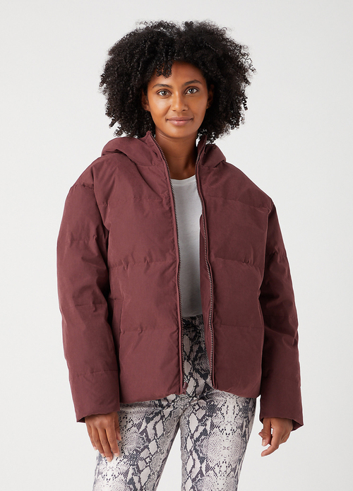 Wrangler Embossed Puffer - Dahlia W4I8XFH45 112342652