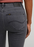 Damskie Spodnie Dzinsowe Lee Scarlett High Zip Moody Grey - L31BODD42