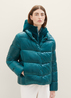 Damska Kurtka Tom Tailor Puffer Jacket Shaded Spruce - 1037566-32505