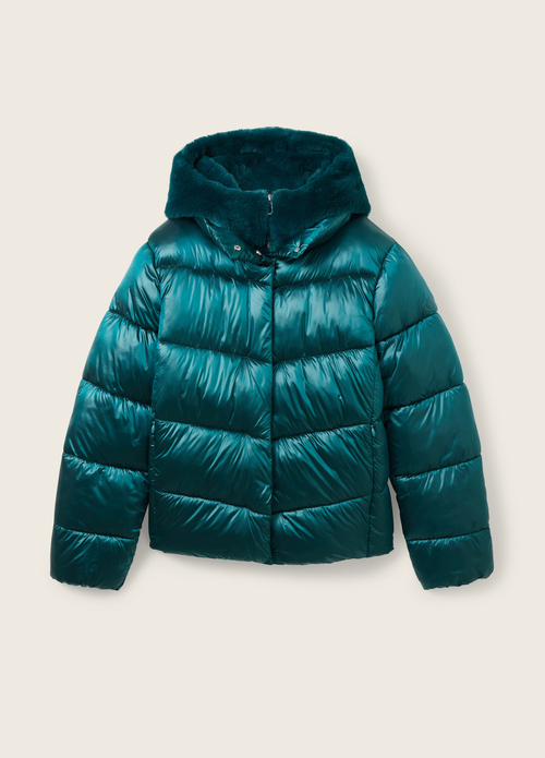 Tom Tailor Puffer Jacket Shaded Spruce - 1037566-32505
