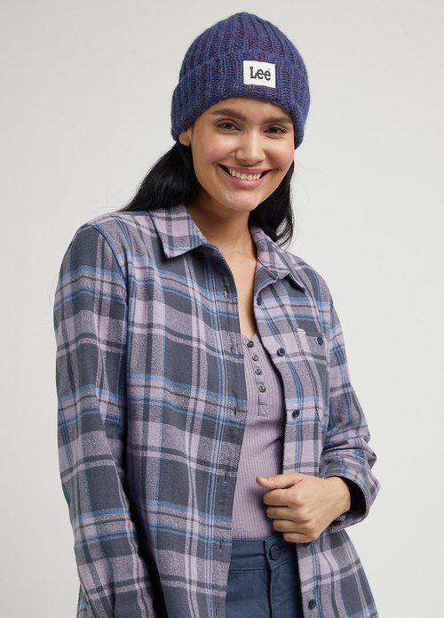 Czapka Zimowa Lee Beanie Foxy Violet - LP8026A91