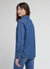 Damska Koszula Dzinsowa Lee Western Shirt Mid Blues - LQ43PGB10