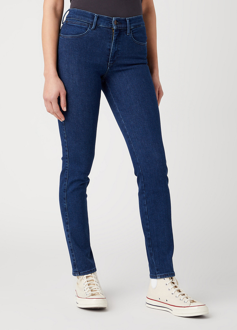 Damskie Spodnie Dzinsowe Wrangler Slim Unbreakable - W26LME403