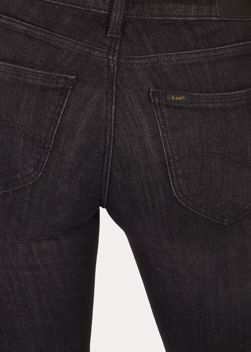 Damskie Spodnie Dzinsowe Lee Scarlett Black Orrick - L526DWJN