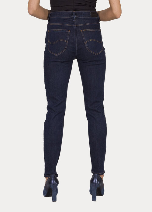 Damskie Spodnie Dzinsowe Lee Scarlett High Tonal Stonewash - L626MDNX