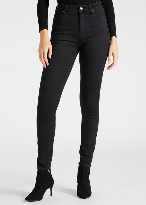 Lee Scarlett Ultra High - Black Worn L30LEOFA 112106489