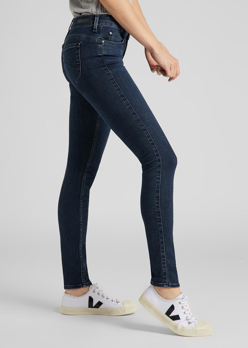 Damskie Spodnie Dzinsowe Lee Scarlett Clean Aurora - L506BWRF