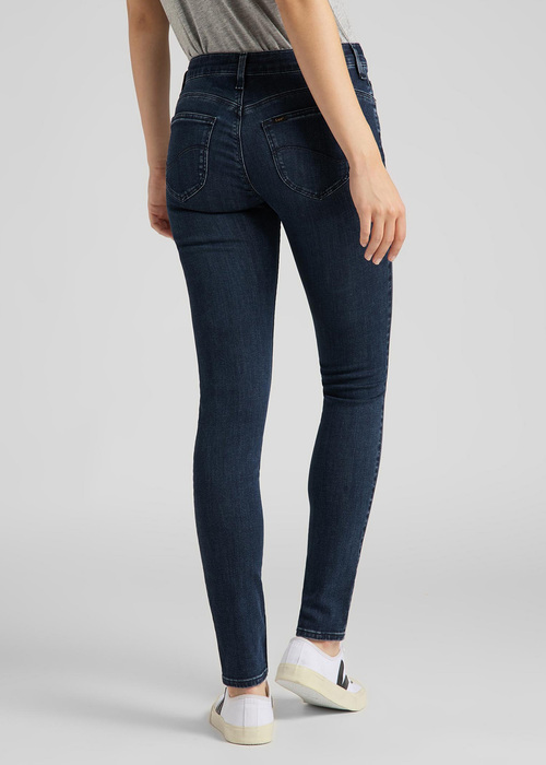 Damskie Spodnie Dzinsowe Lee Scarlett Clean Aurora - L506BWRF