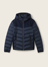 Tom Tailor® Hybrid Jacket With A Hood - Sky Captain Blue