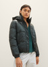 Denim Tom Tailor Puffer Jacket With A Detachable Hood Huntsman Green - 1037590-21525