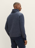 Tom Tailor® Sweatshirt In A Melange Look - Sky Captain Blue White Melange