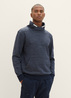 Tom Tailor Sweatshirt In A Melange Look Sky Captain Blue White Melange - 1039574-19024 Tom Tailor Sweatshirt In A Melange Look Sky Captain Blue White Melange - 1039574-19024