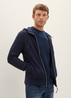 Tom Tailor® Basic Hooded Jacket - Sky Captain Blue