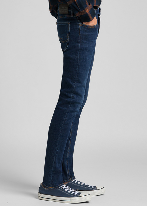 Meskie Spodnie Dzinsowe Lee Malone Dark Martha - L736QDHQ