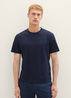 Tom Tailor Basic T Shirt Sky Captain Blue - 1038748-10668
