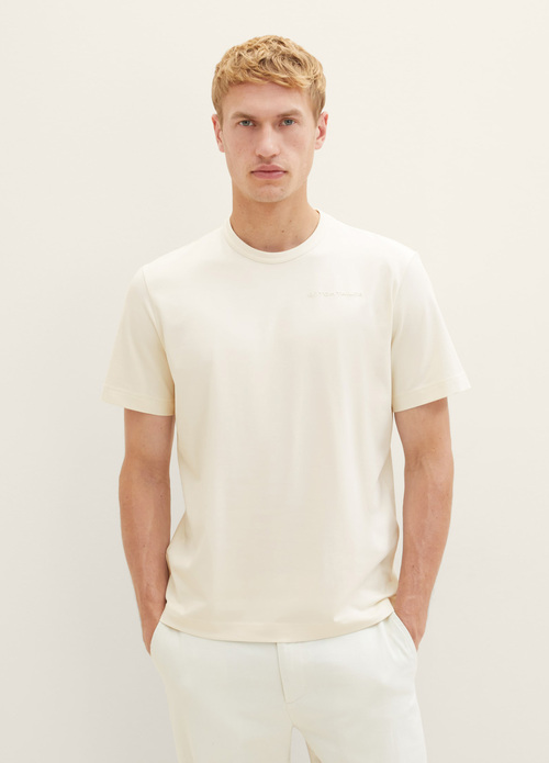 Tom Tailor® Basic T-shirt - Vintage Beige
