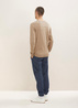 Tom Tailor® Simple Knitted Jumper - Hazel Brown Melange