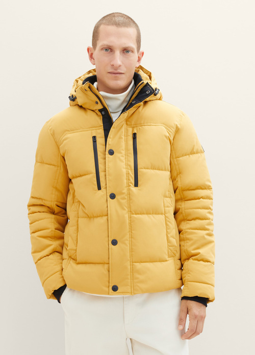 Tom Tailor® Puffer Jacket With A Detachable Hood - Golden Fall