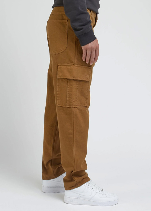 Meskie Spodnie Materialowe Lee Cargo Tumbleweed - L72KJCDH