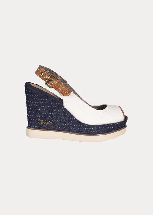 Buty Wrangler Indigo Kelly Chan White - WF0734412