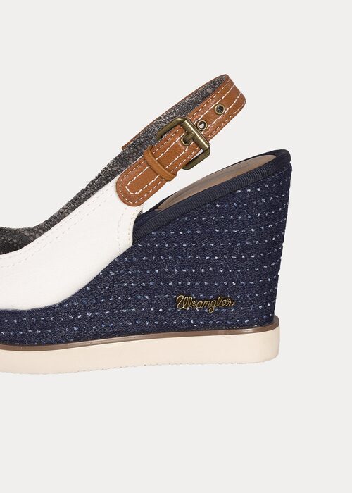 Buty Wrangler Indigo Kelly Chan White - WF0734412