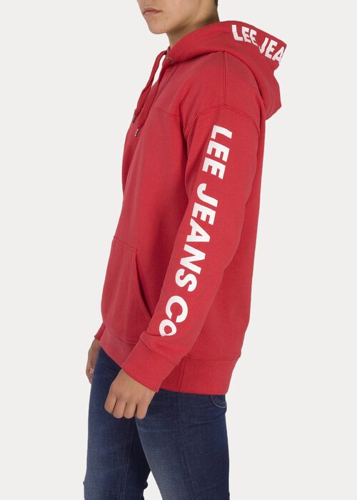 Lee Jeans Hoody Bright Red - L81EUBKG