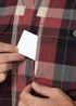 Wrangler Mixed Material Shirt Apple Check - WA5B5R17G