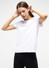 Damski T Shirt Mustang Jeans Ada General White - 1013929-2045