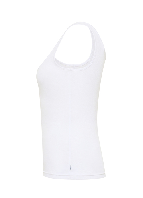 Damski T Shirt Mustang Jeans Lynn General White - 1013930-2045