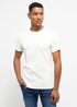 Meski T Shirt Mustang Jeans Allen Cannoli Cream - 1014662-2084