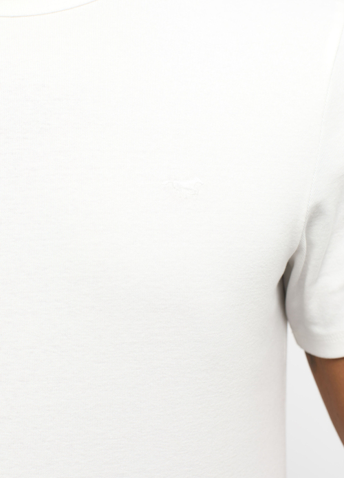 Meski T Shirt Mustang Jeans Allen Cannoli Cream - 1014662-2084