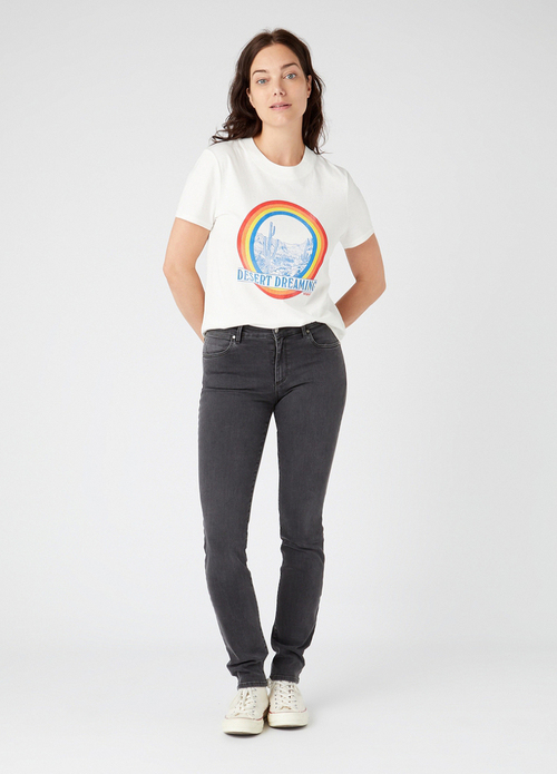 Damskie Spodnie Dzinsowe Wrangler Slim Used Black - W28LLX32S