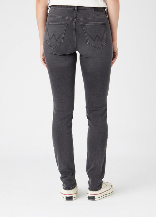 Damskie Spodnie Dzinsowe Wrangler Slim Used Black - W28LLX32S