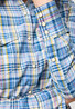 Wrangler Regular Western Shirt Cerulean Check - 112350329