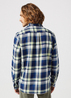 Mska Koszula Materiaowe Wrangler One Pocket Shirt Yellow Indigo - 112350395