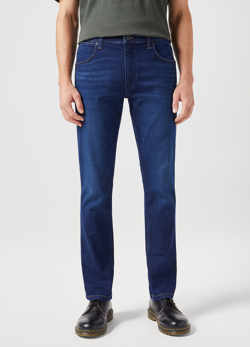 Meskie Spodnie Dzinsowe Wrangler Greensboro Night Shade - 112350837