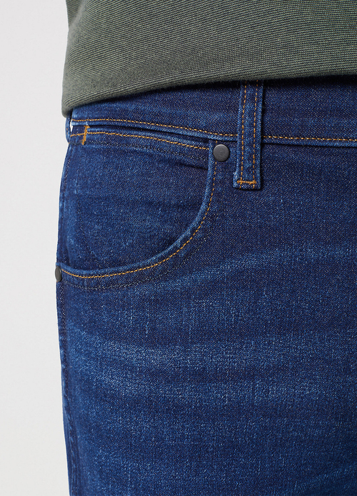 Meskie Spodnie Dzinsowe Wrangler Greensboro Night Shade - 112350837