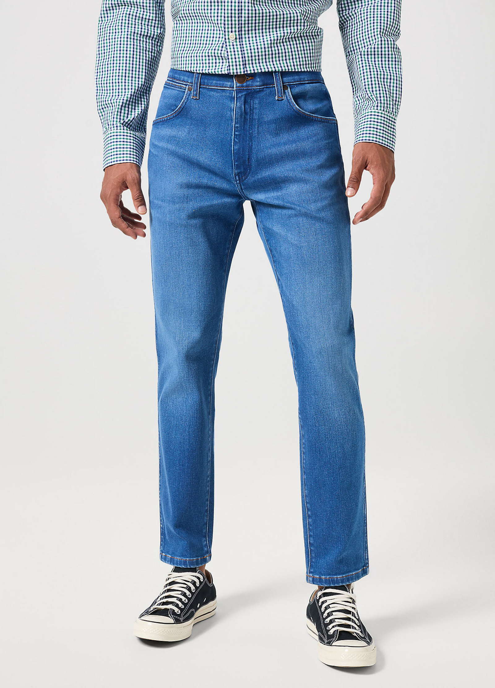 Meskie Spodnie Dzinsowe Wrangler Larston Rustic - 112350841