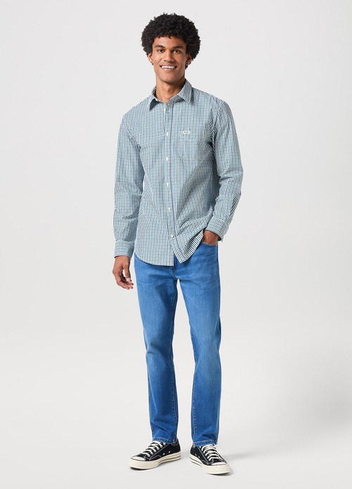 Mskie Spodnie Dinsowe Wrangler Larston Rustic - 112350841