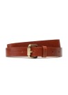 Pasek Damski Lee Long Thin Belt Dark Cognac - LG405080