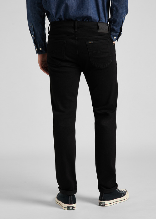 Meskie Spodnie Dzinsowe Lee Rider Clean Black - L701HFAE