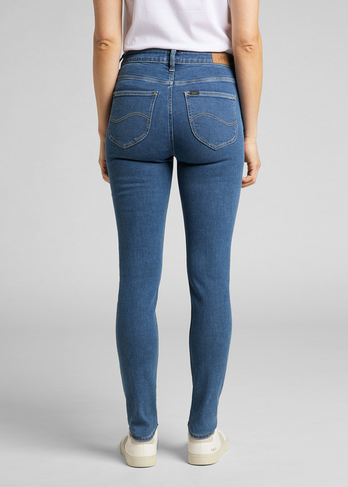 Damskie Spodnie Dinsowe Lee Scarlett High Madison - L626QDDM