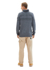 Tom Tailor® Knitted Sweater With A Snood - Green Blue Mouline