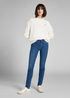 Damskie Spodnie Dzinsowe Lee Scarlett Dark Aya - L526OPSO