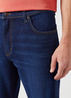 Meskie Spodnie Dzinsowe Wrangler Texas Slim Jeans Night Shade - 112350865