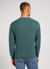 Meski Sweter Lee Reglan Crew Knit Evergreen - 112349947