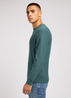 Meski Sweter Lee Reglan Crew Knit Evergreen - 112349947