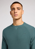 Meski Sweter Lee Reglan Crew Knit Evergreen - 112349947