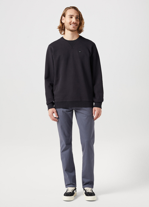 Mska Bluza Wrangler Sign Off Crew Black - 112350535